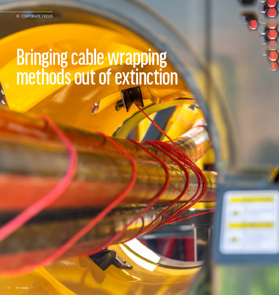 Bring cable wrapping methods out of extinction
